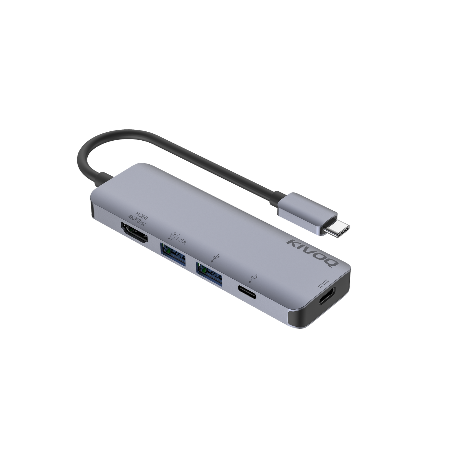 Type C  5 in 1 Multiport hub