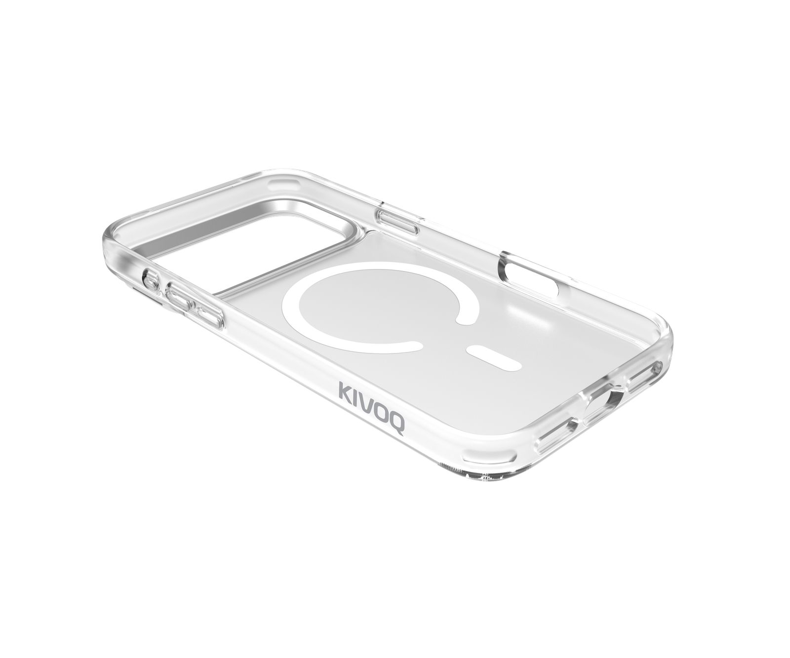 KlarMag FrameStand Pro, TPU+PC Clear Mag Case with Lens Frame Stand iPhone 17 Pro