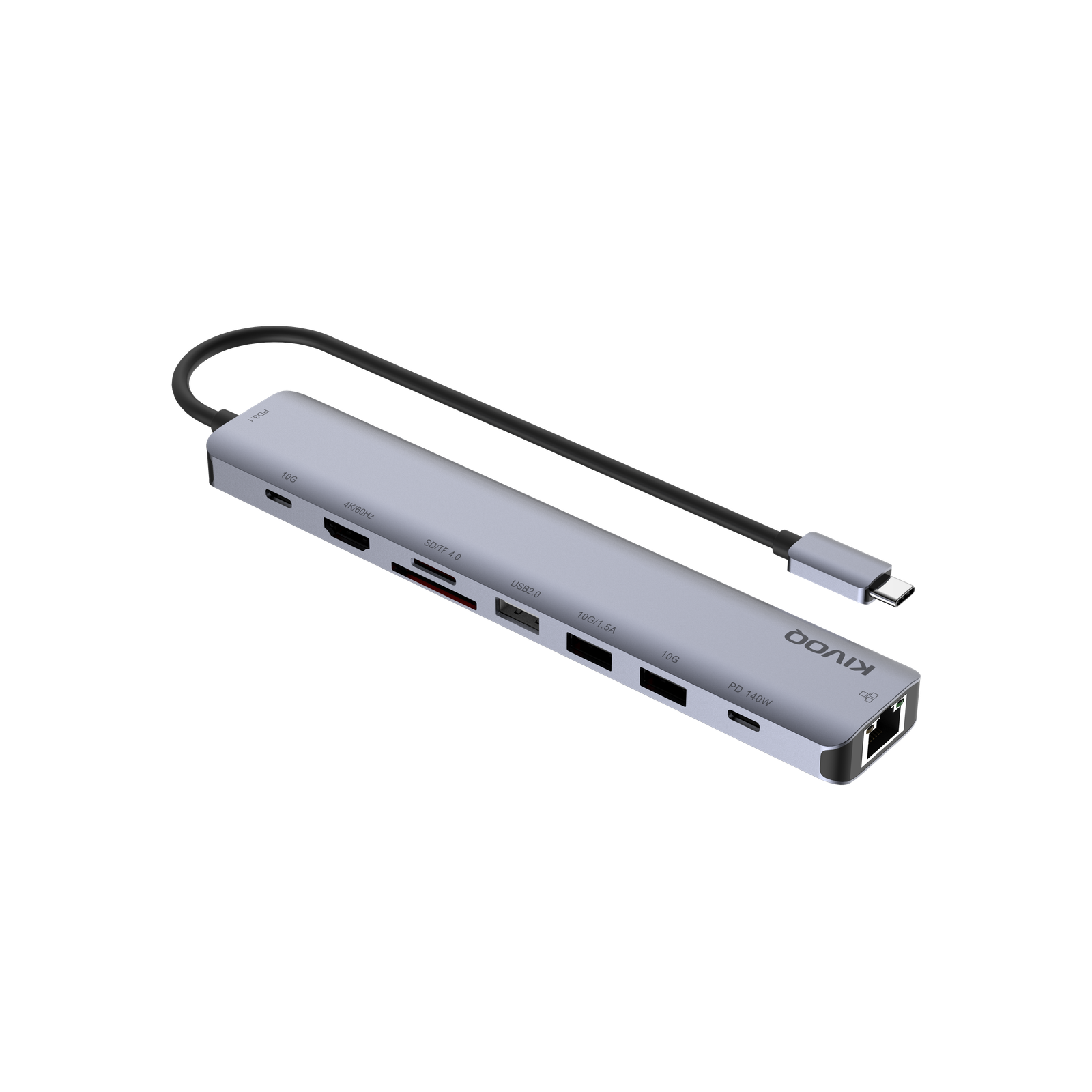 Type C 9 in 1 Multiport Hub