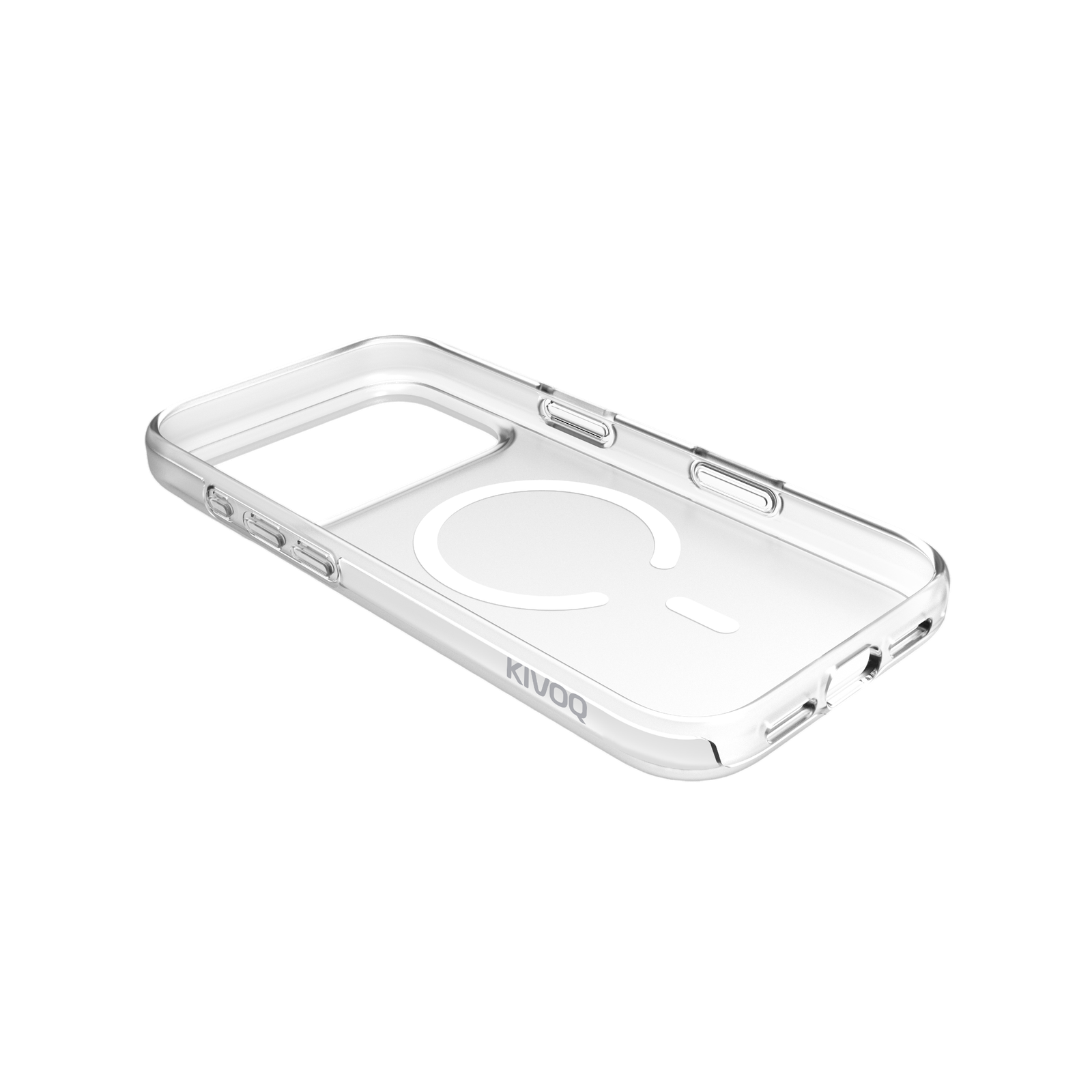 Kivoq KlarMag Case TPU + PC Clear Magnetic Case for iPhone 18Pro